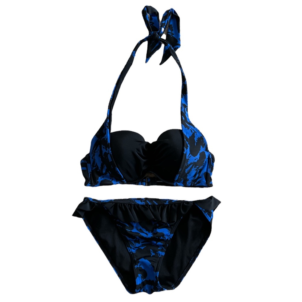 Aimerfeel Blue Abstract Bikini